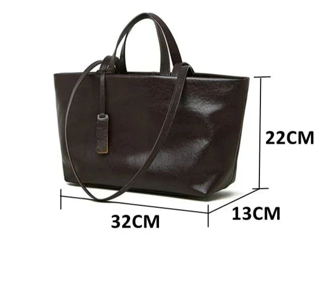 Estelle Loire | Sac cabas en cuir véritable
