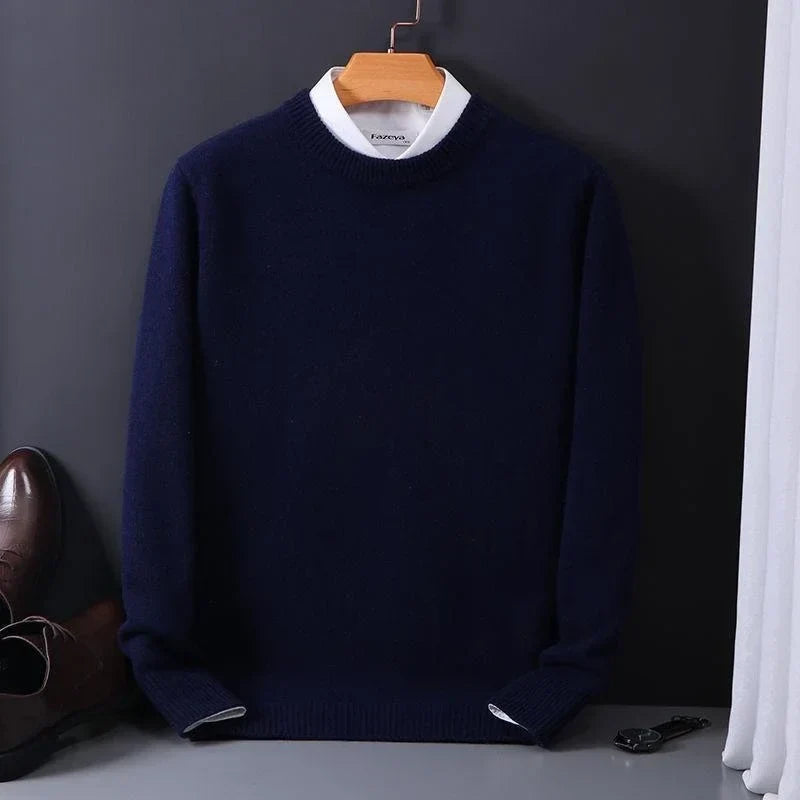 Marcel | Pull col rond en maille douce