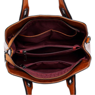 Clémence Élysée | Sac à main en cuir véritable