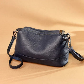 Capucine Lumière | Sac bandoulière en cuir véritable