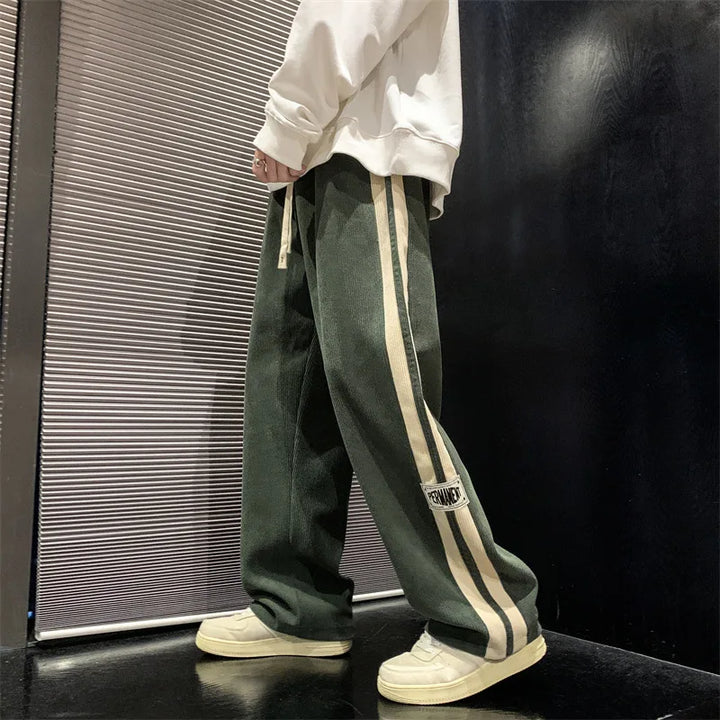 Damien | Pantalon à jambes larges