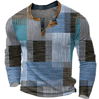 Louis-Auguste | Chemise patchwork colorée