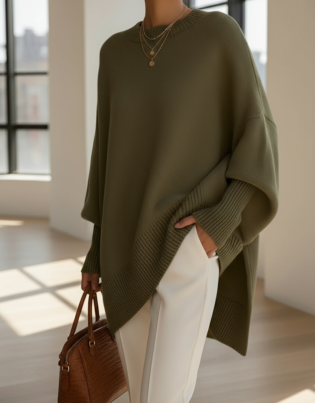 Claudine | Pull ample et doux
