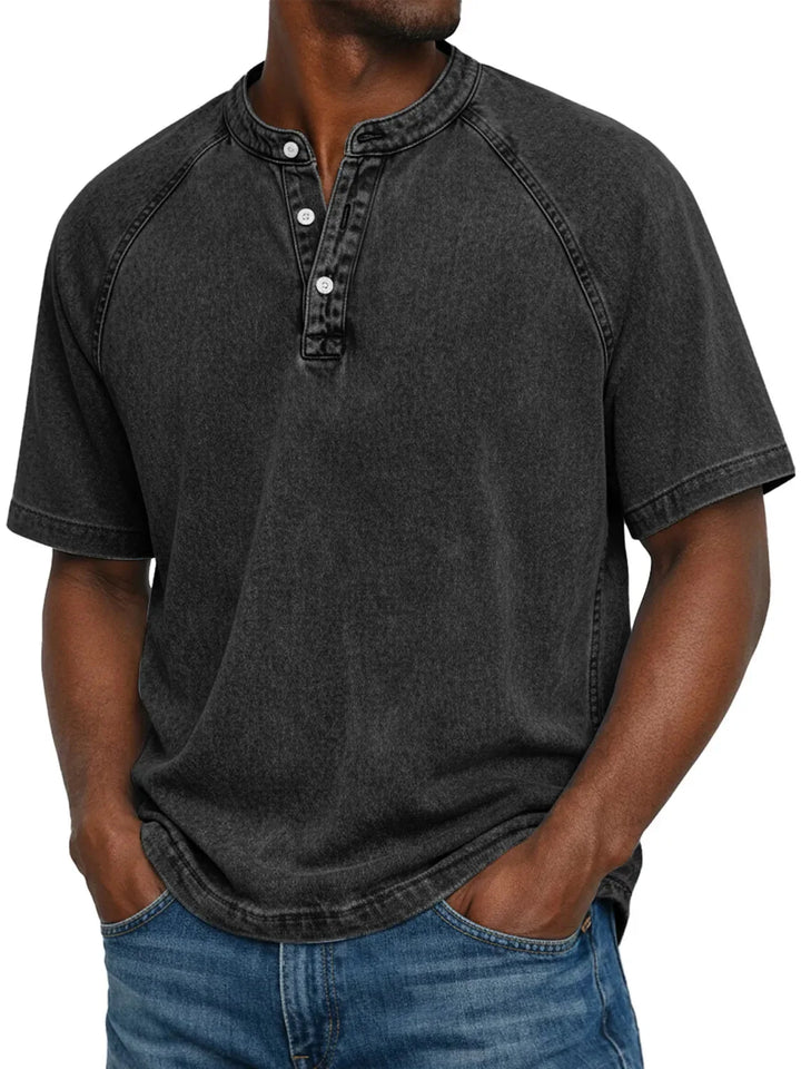 Jean | Chemise à boutons rétro