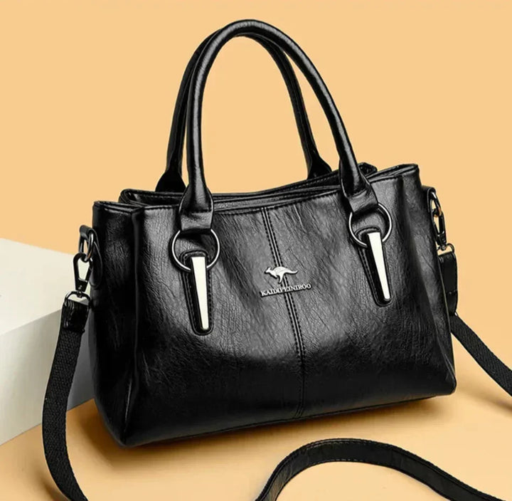Charlotte Lumière | Sac à main en cuir véritable