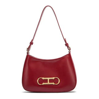 Amélie Élysée | Sac porté épaule en cuir véritable