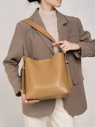 Élodie Lumière | Sac porté épaule en cuir véritable