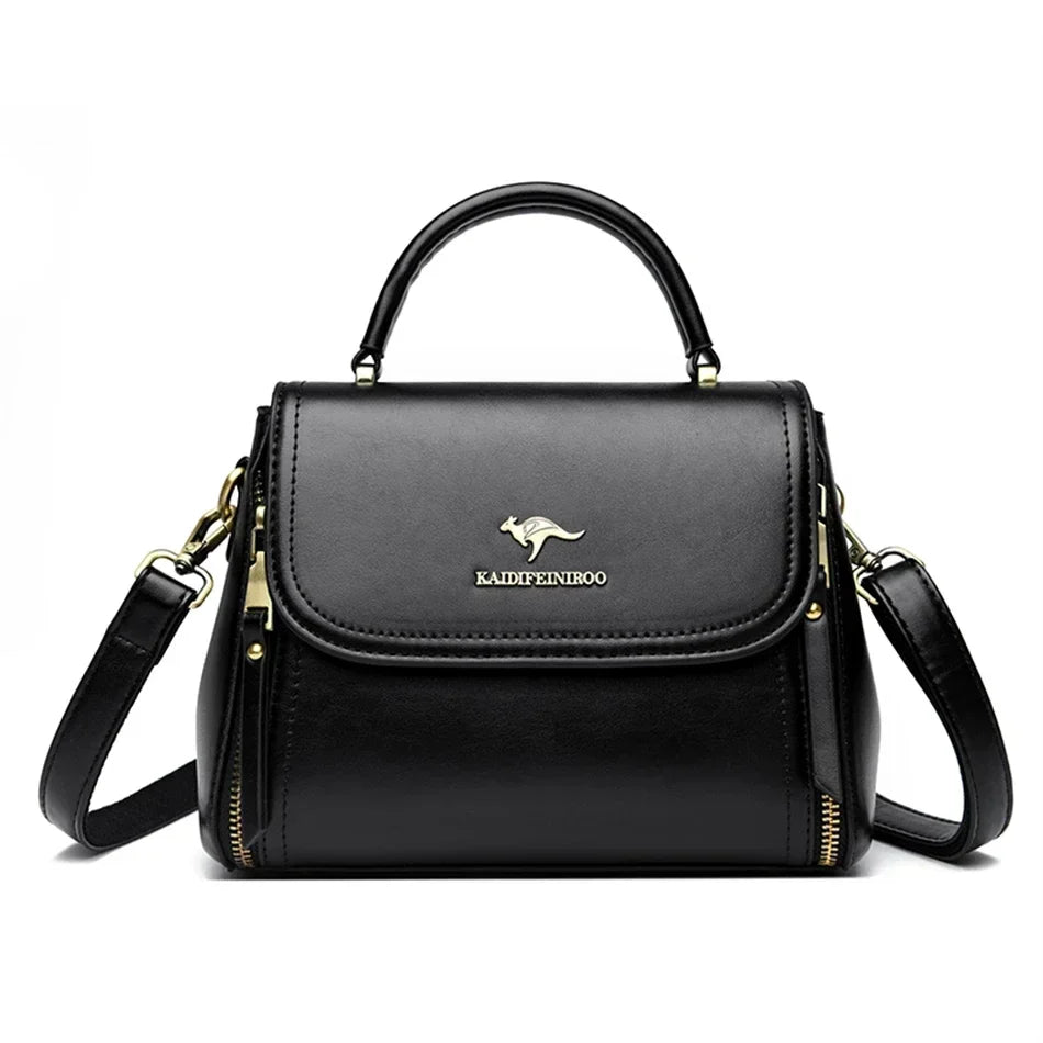 Camille Rivoli | Sac à main en cuir véritable