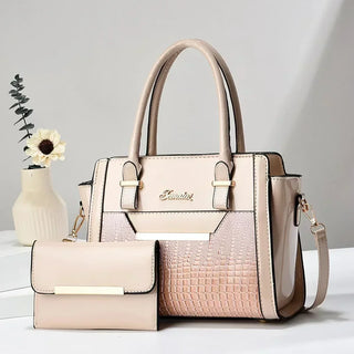 Agathe Paris | Ensemble sac et portefeuille en cuir