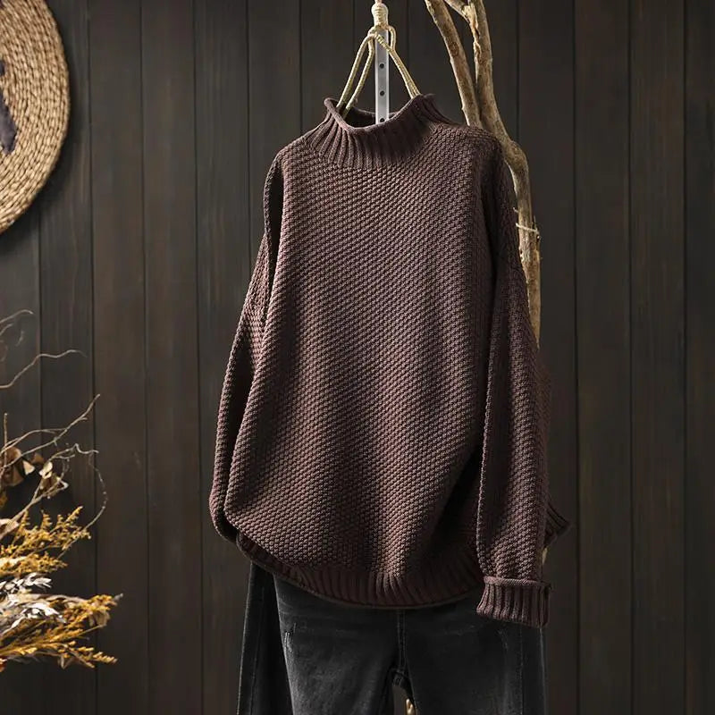 Muriel | Pull ample en maille texturée
