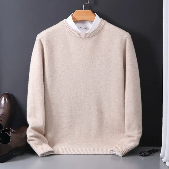 Marcel | Pull col rond en maille douce