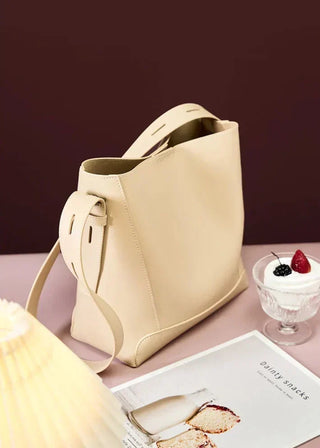 Élodie Lumière | Sac porté épaule en cuir véritable