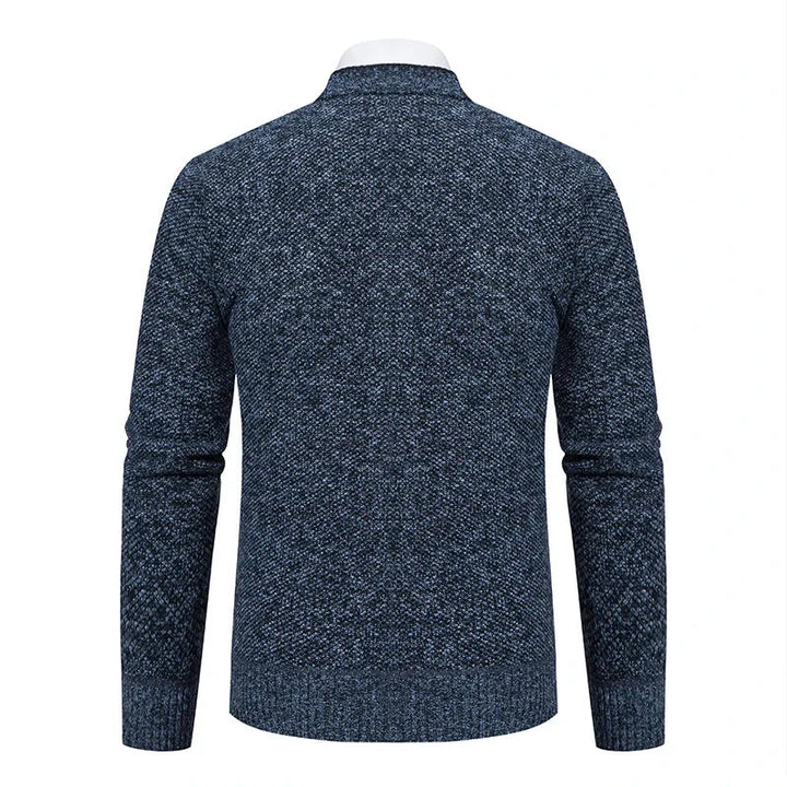Laurent | Pull col V en maille
