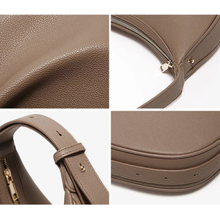 Capucine Opéra | Sac à main en cuir véritable