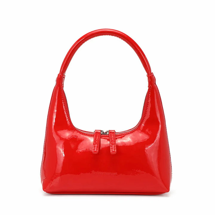 Angélique Élysée | Sac baguette en cuir véritable