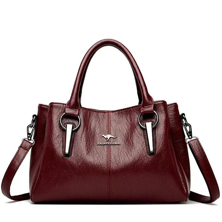 Charlotte Lumière | Sac à main en cuir véritable