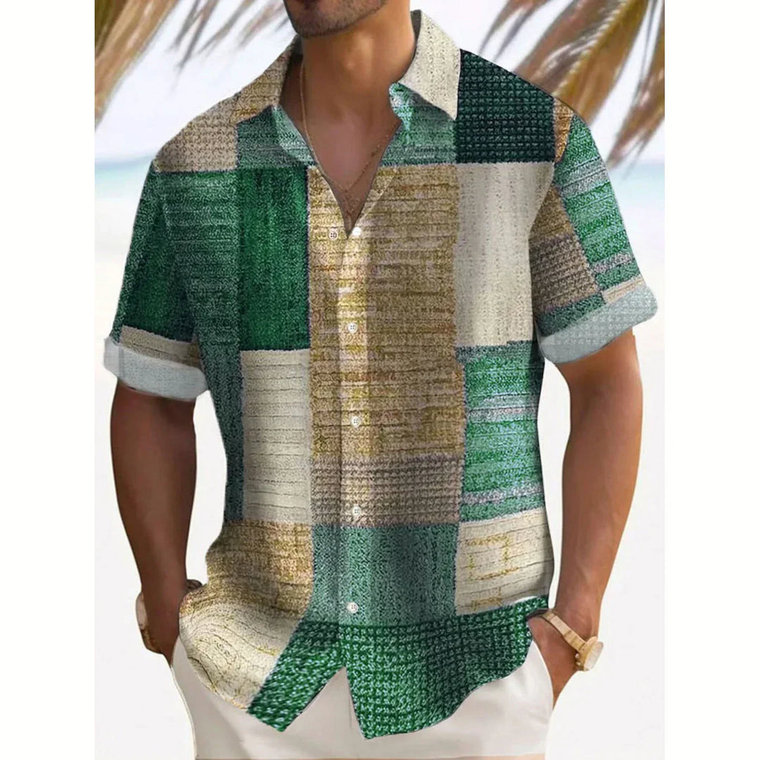 Rémi | Chemise patchwork d’été
