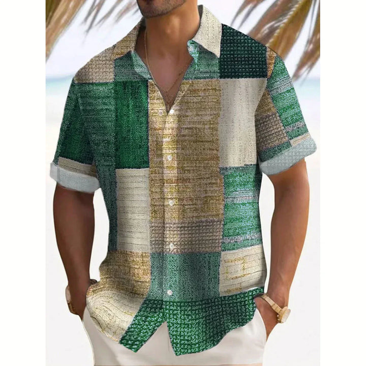 Rémi | Chemise patchwork d’été