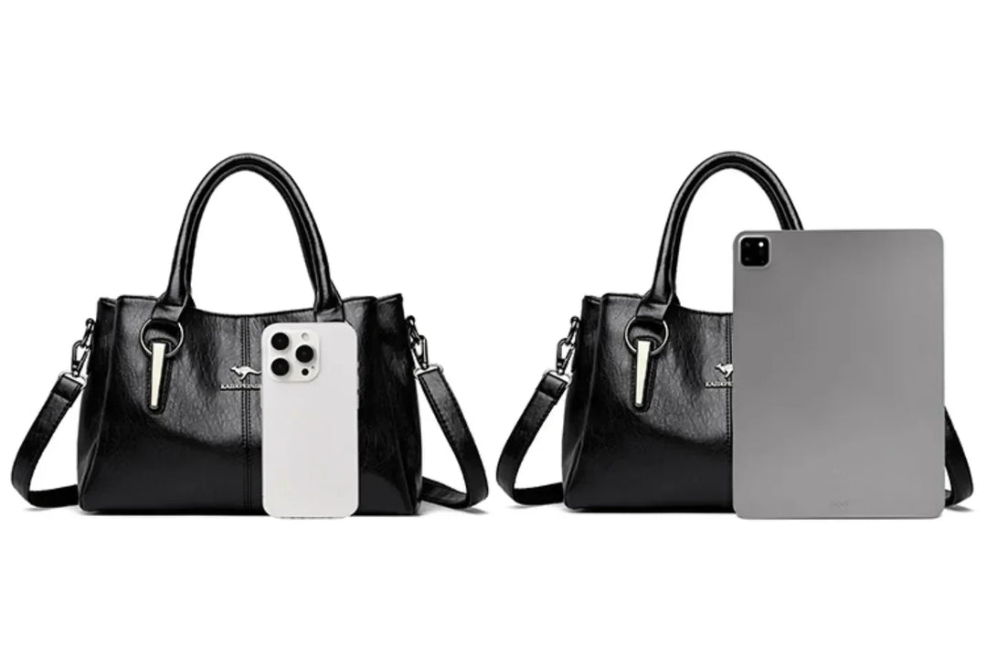 Charlotte Lumière | Sac à main en cuir véritable