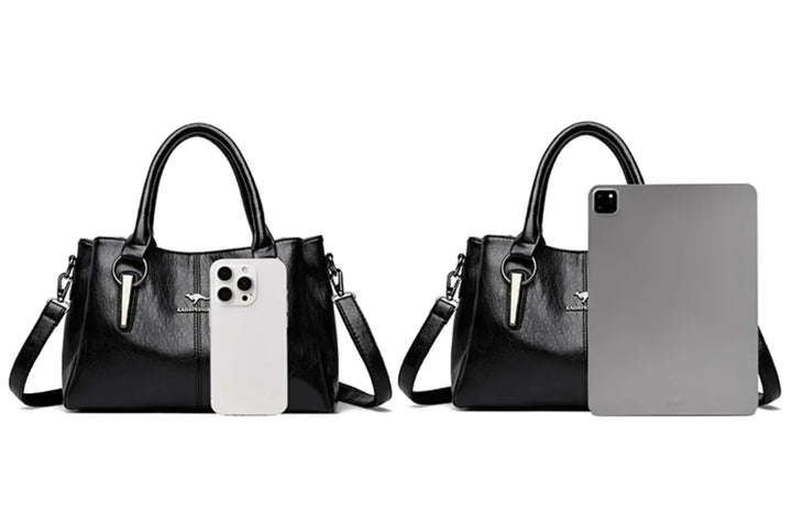 Charlotte Lumière | Sac à main en cuir véritable