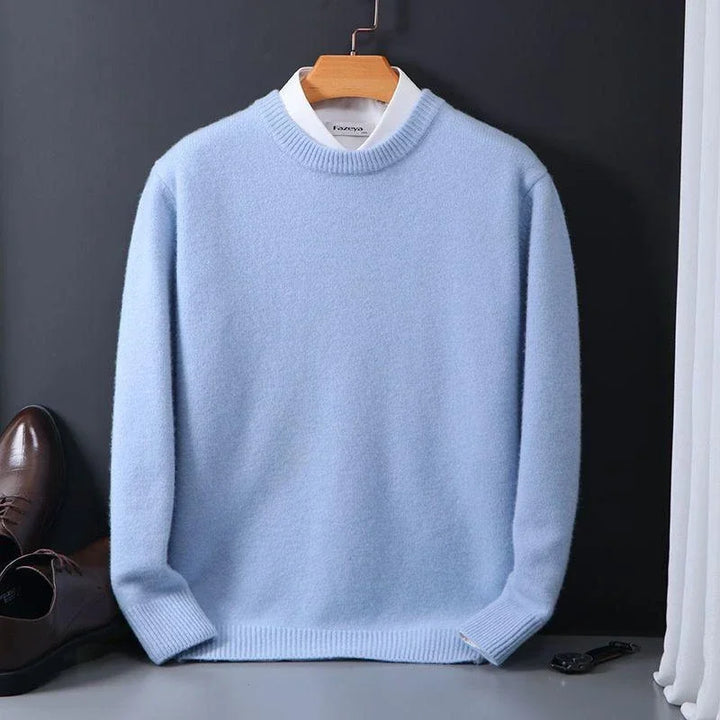 Marcel | Pull col rond en maille douce