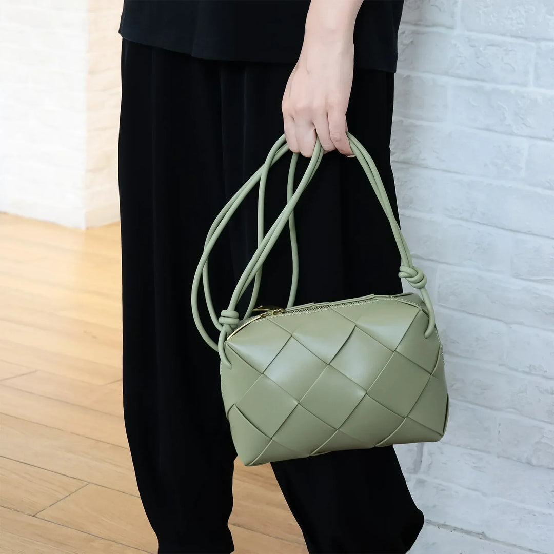 Fleur Vendôme | Sac bandoulière en cuir véritable