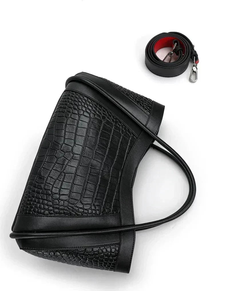 Charlotte Élysée | Sac à main en cuir véritable