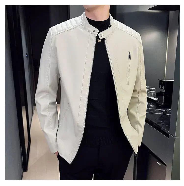 Xavier | Veste en cuir raffinée