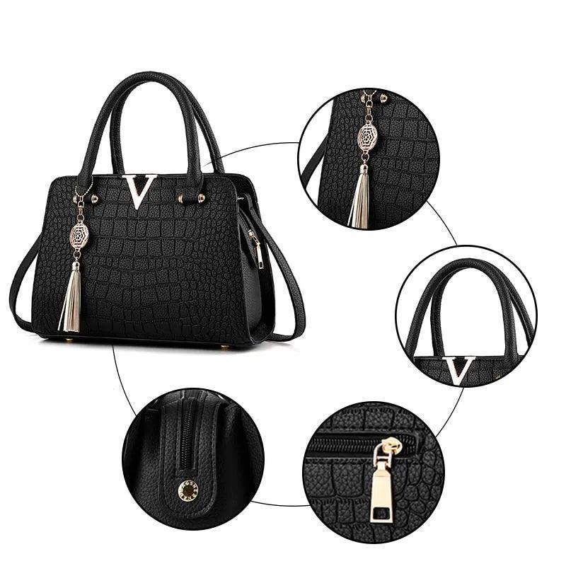 Capucine Rivoli | Sac à main en cuir véritable