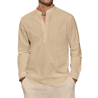 Jean-Marc | Chemise henley en coton
