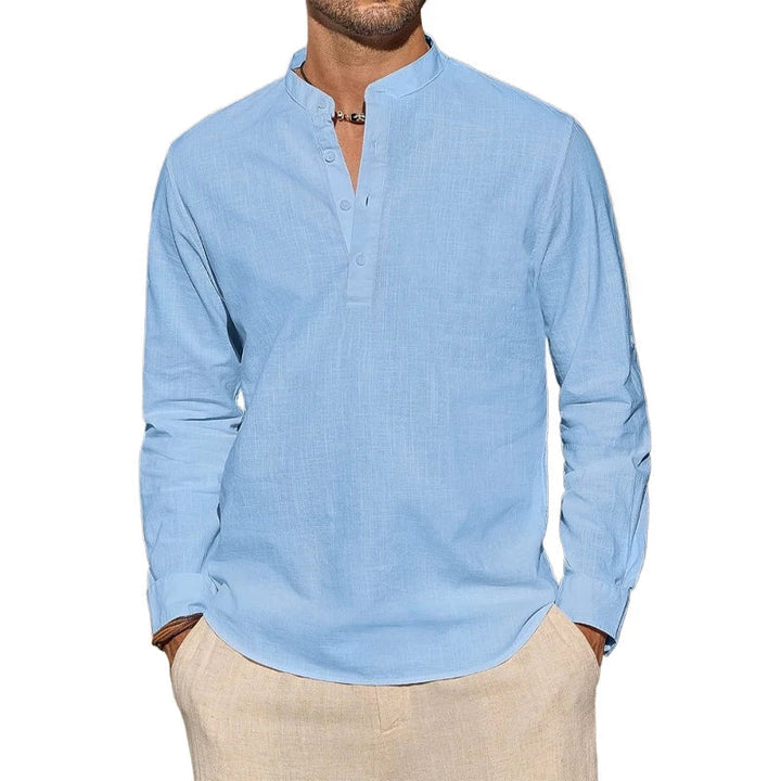 Jean-Marc | Chemise henley en coton