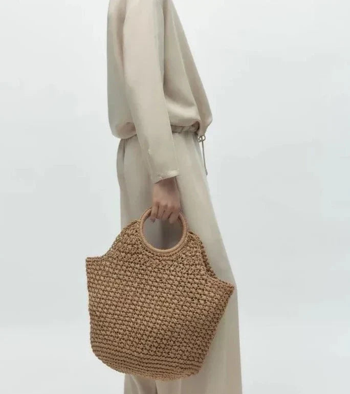 Adèle Opéra | Sac de plage en paille