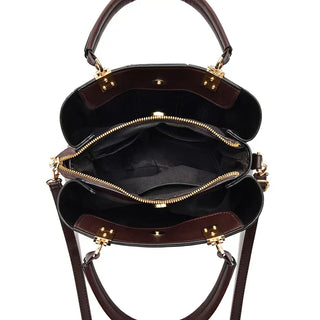 Fleur Lumière | Sac à main en cuir véritable