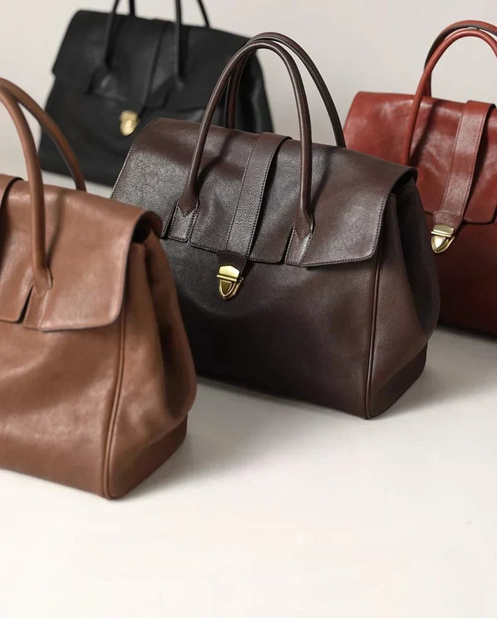 Agathe Loire | Sac cabas en cuir véritable