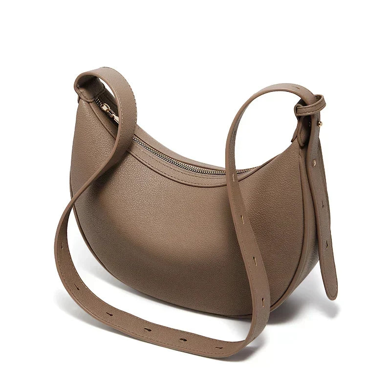 Capucine Opéra | Sac à main en cuir véritable