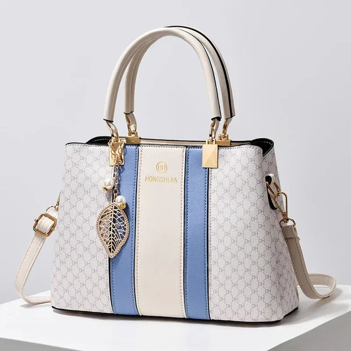 Fleur Lumière | Sac à main en cuir véritable