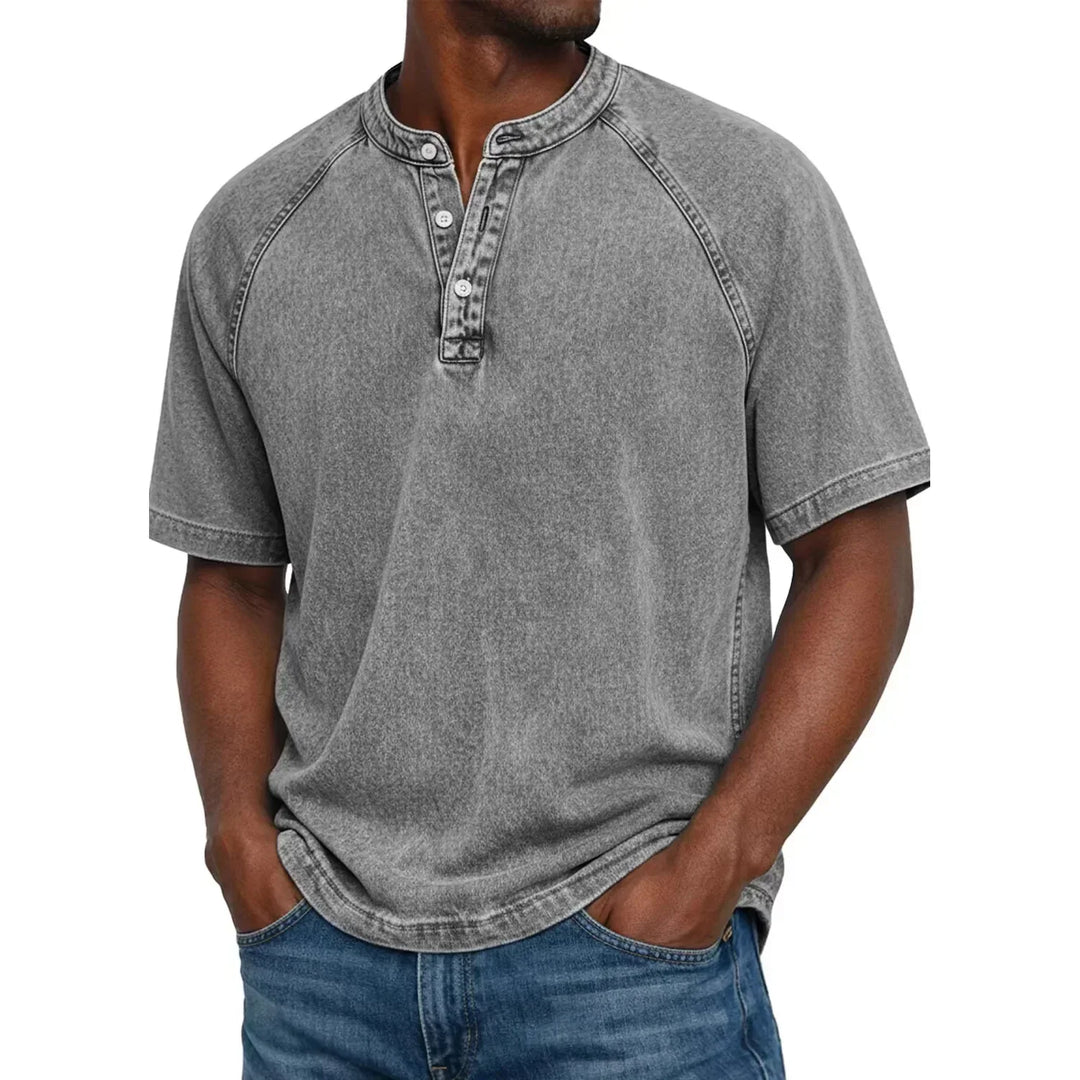 Jean | Chemise à boutons rétro