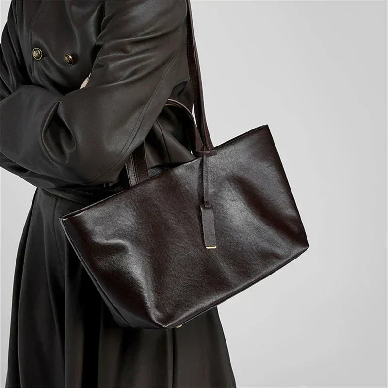 Estelle Loire | Sac cabas en cuir véritable