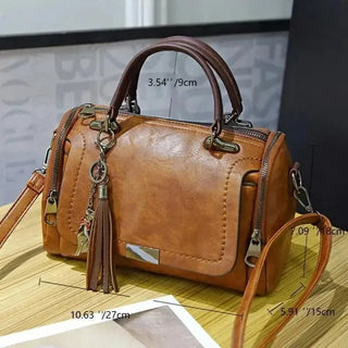 Gabrielle Lumière | Sac à main en cuir véritable