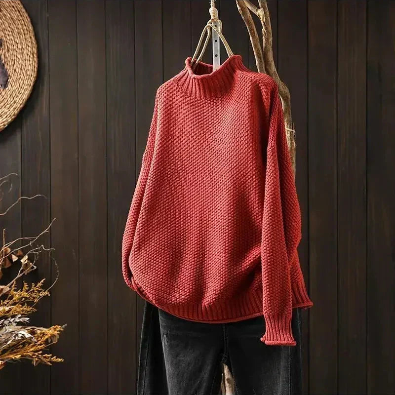 Muriel | Pull ample en maille texturée