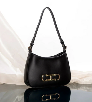 Amélie Élysée | Sac porté épaule en cuir véritable