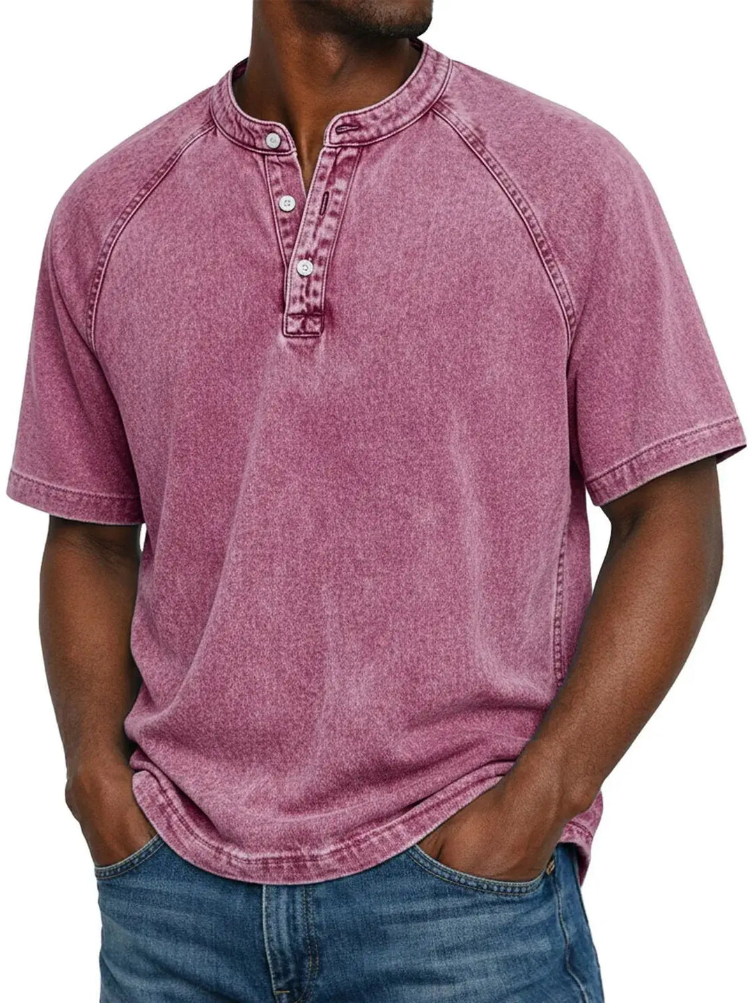 Jean | Chemise à boutons rétro