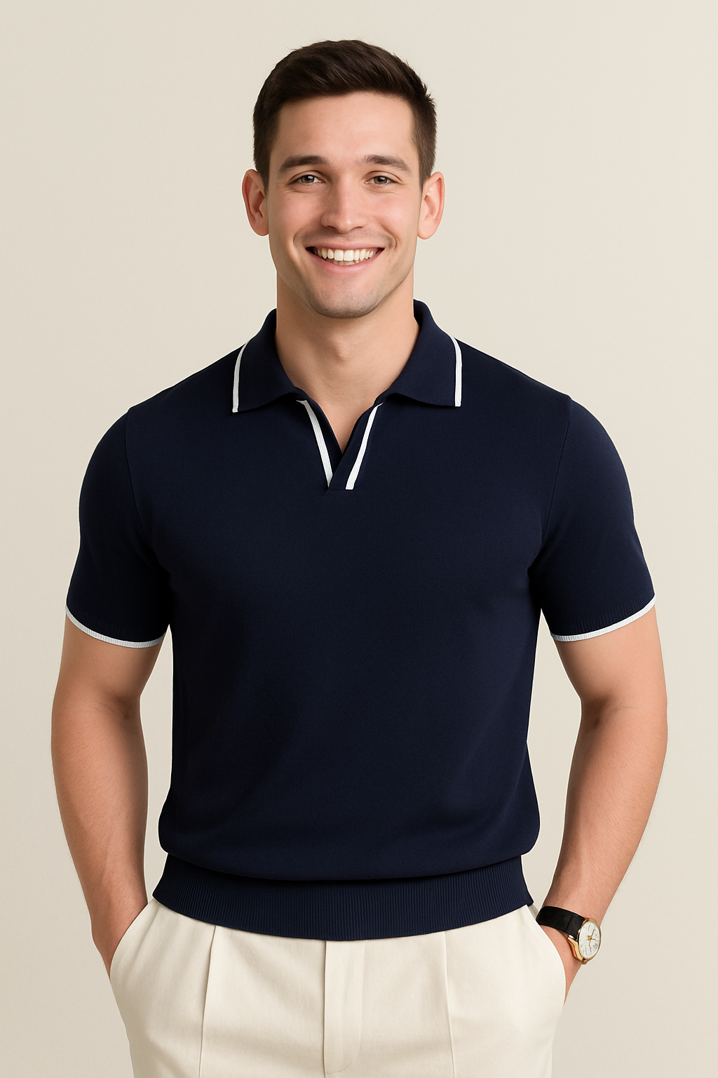 Jean-Michel | Polo en maille
