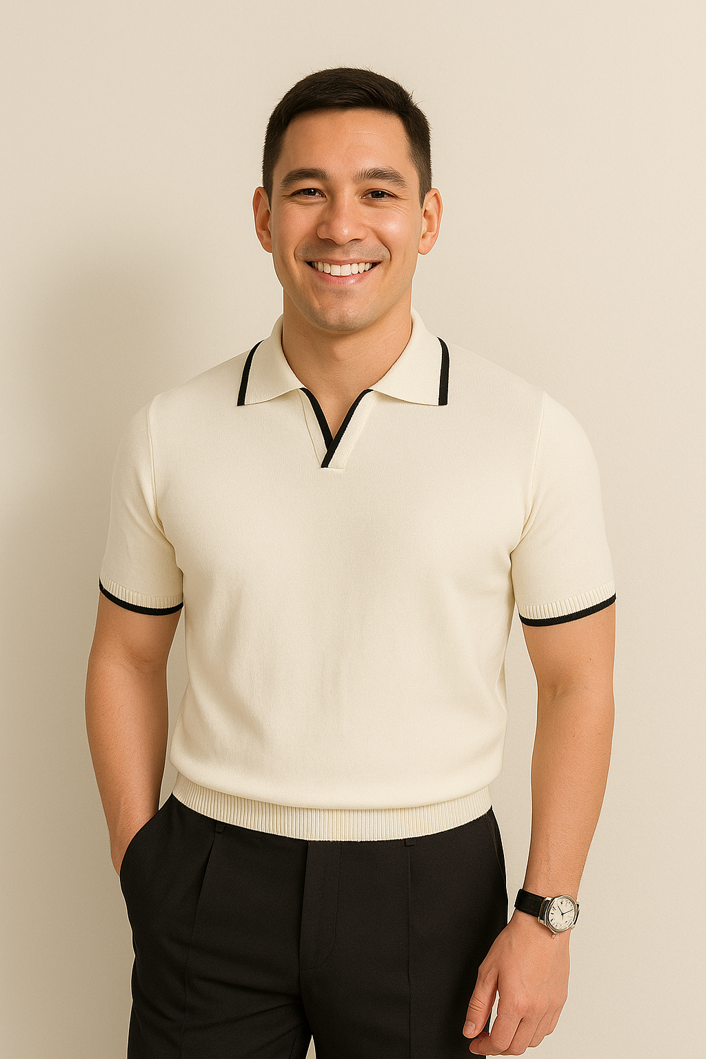 Jean-Michel | Polo en maille