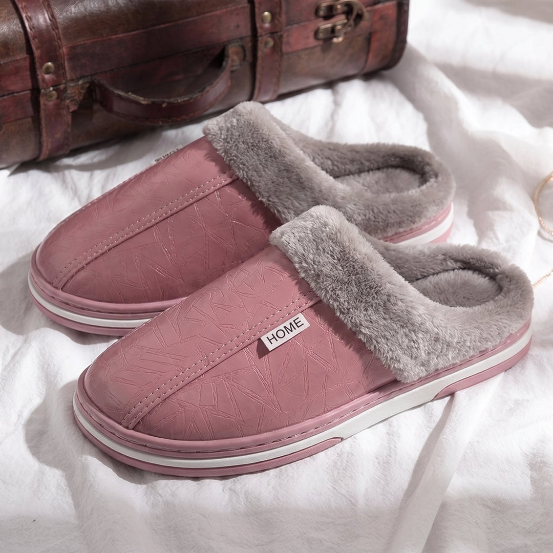 Chaussons d’intérieur chauds et rembourrés