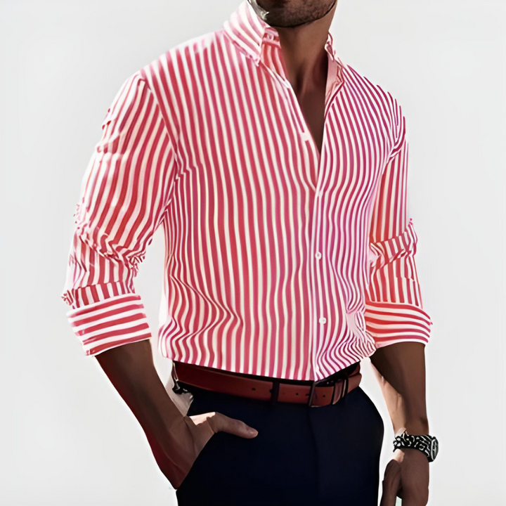 Auguste | Chemise à rayures affirmées