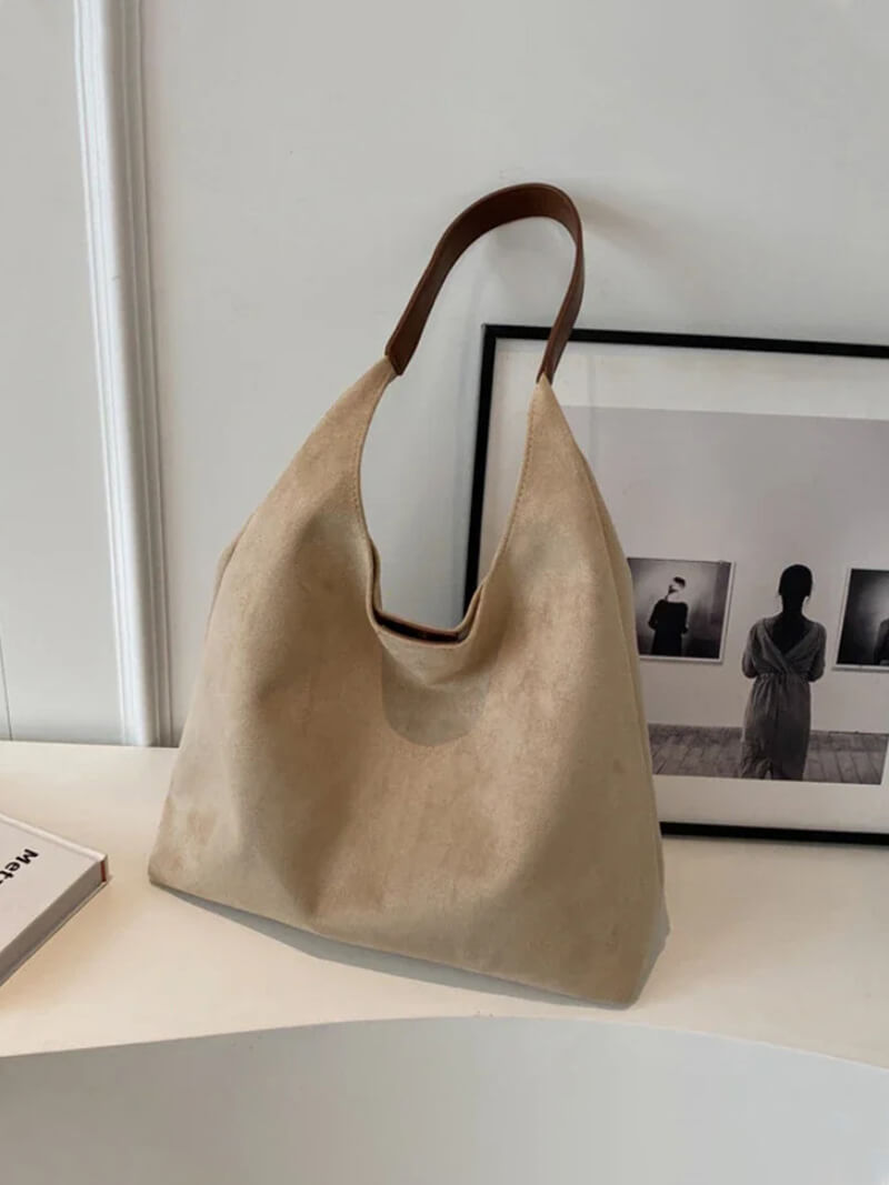 Angélique Loire | Sac à main en daim