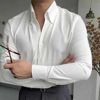 Clément | Chemise athlétique italienne pour homme en bambou