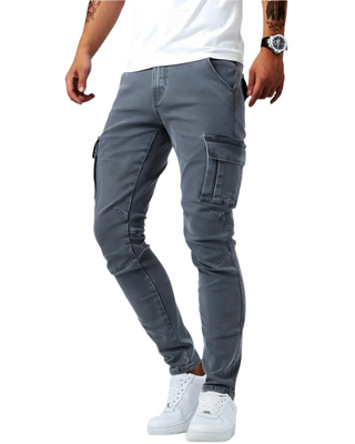 Jean | Pantalon cargo extensible