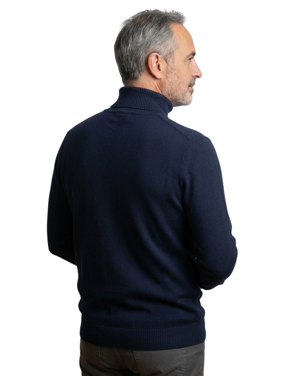 Raphaël | Pull col roulé en maille